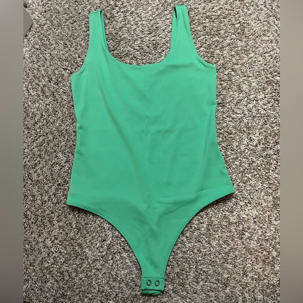 Express Vibrant Green Top